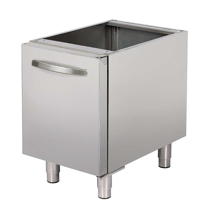 Móvel de Apoio Inox c/ Portas 400x610x630 mm Linha 700