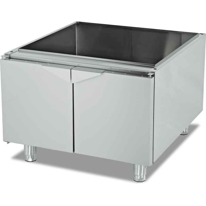 Módulo Neutro Inox com 2 Portas 800x570x565 mm Linha 600