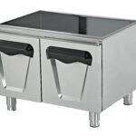 Móvel Base Inox de 2 Portas 800x790x550 mm