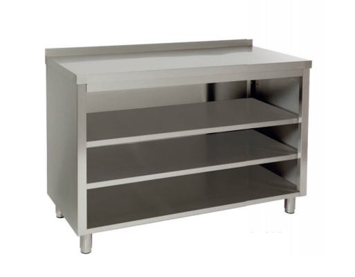 Móvel de Prateleiras Inox 1000x600mm