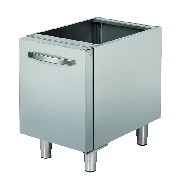 Armário Neutro Inox 1 Porta 400x700x600mm Linha 700