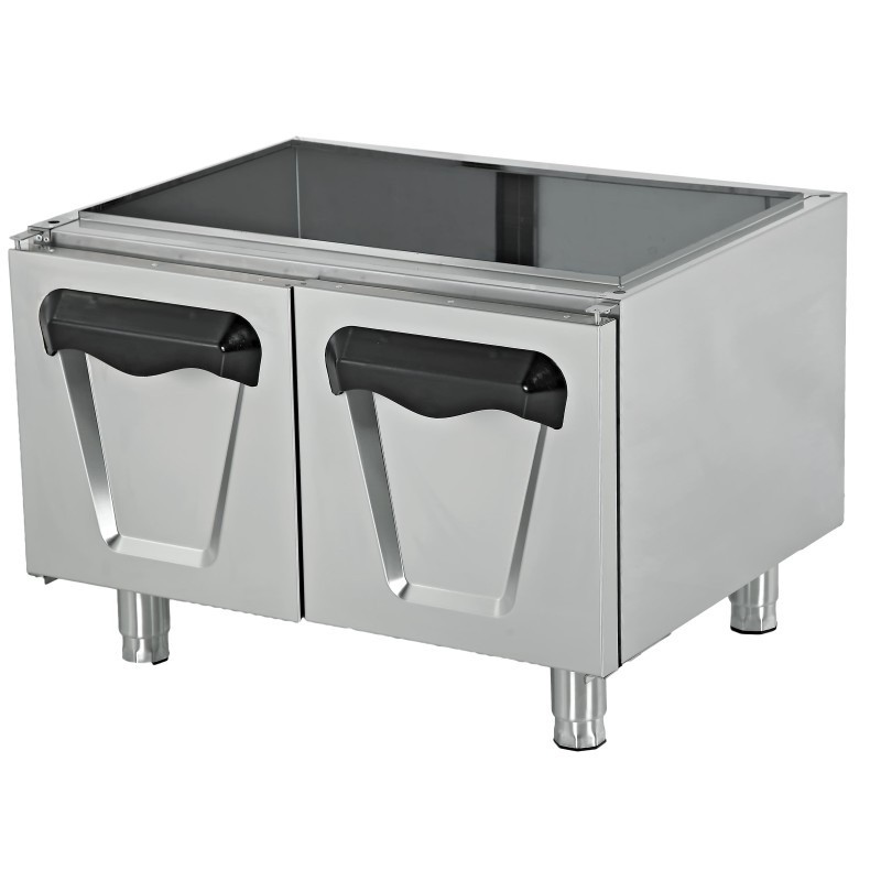 Módulo Neutro Inox 2 Portas Linha 900 - 800x790x550mm