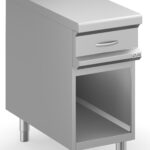 Móvel Neutro Inox com Gaveta Linha 900 - 400x900mm
