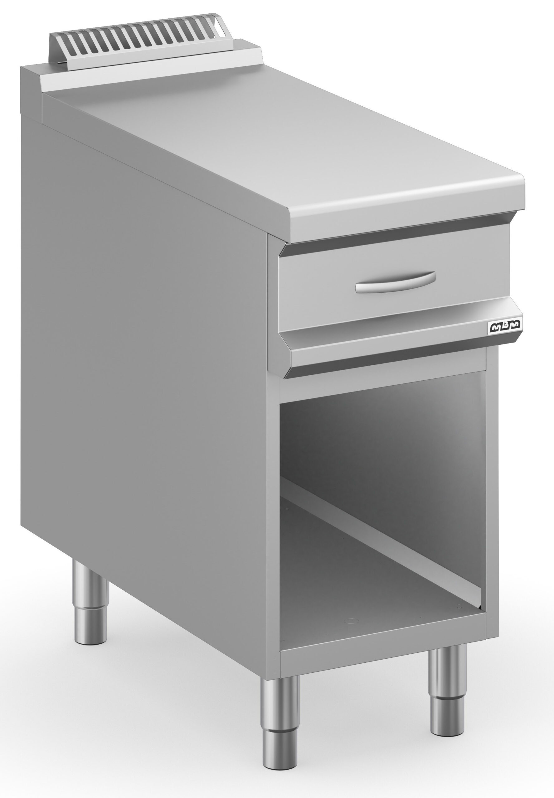 Móvel Neutro Inox com Gaveta Linha 900 - 400x900mm