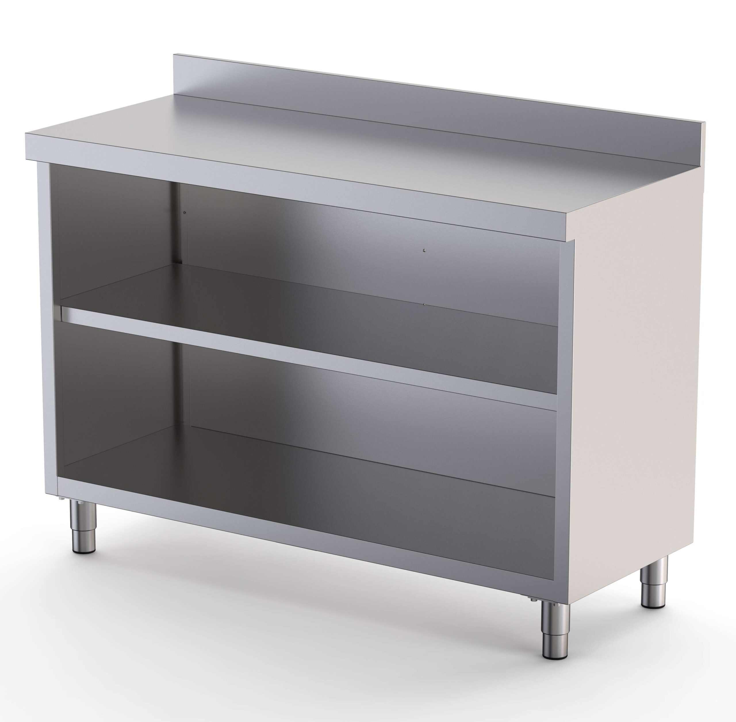 Módulo de Prateleiras Inox com 1 Prateleira 1000x600x1050mm