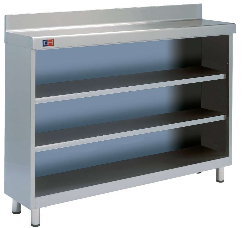 Móvel de Prateleiras Inox Córdoba 990x600x1045 mm