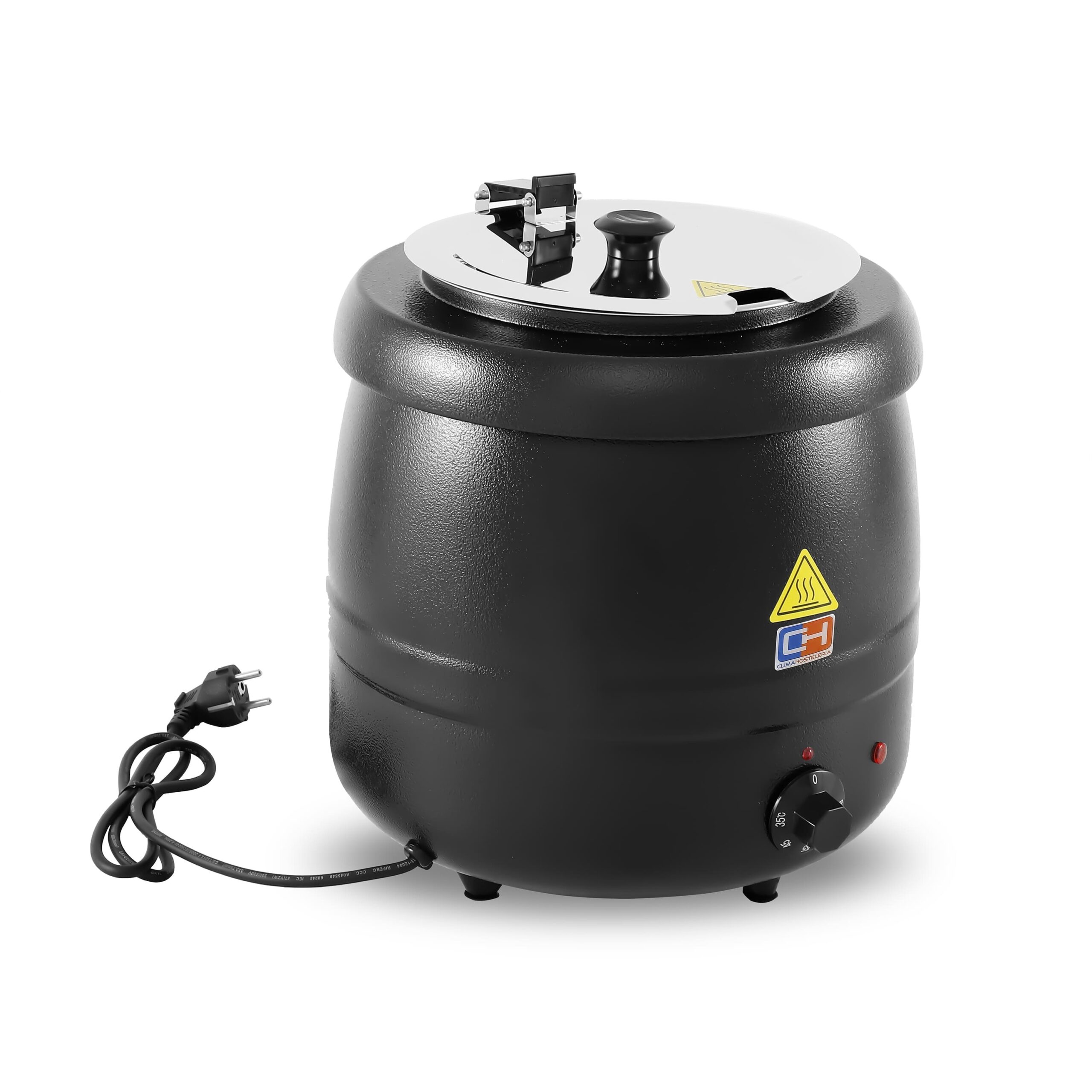 Panela Elétrica de Sopa 10 Litros 400W Aquecimento Banhos-Maria