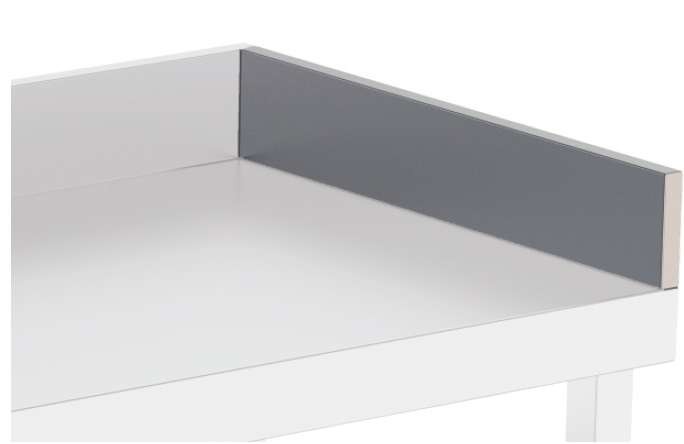 Móvel Lateral Inox 700 mm com Peto Direito