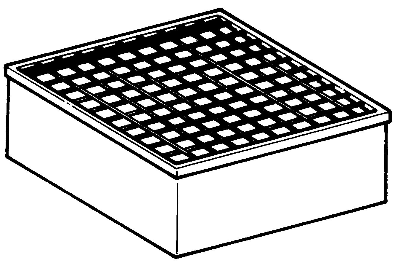 Lavadouro Inox com Sifão Vertical 400x400x150 mm
