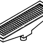 Lavadouro de Inox com Sifão Vertical 800x400x150 mm