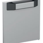 Porta de Armário Inox de 40 cm com 44 cm de Altura