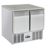 Mesa de Apoio Refrigerada GN 1/1 Bancada Granito