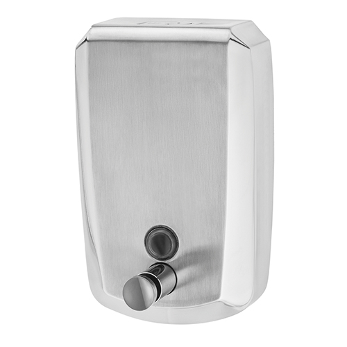 Saboneteira de Aço Inoxidável 1000ml (124x60x201mm)