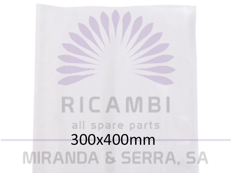Sacos para Vácuo Frisados 90µ 300x400mm, 100 unidades