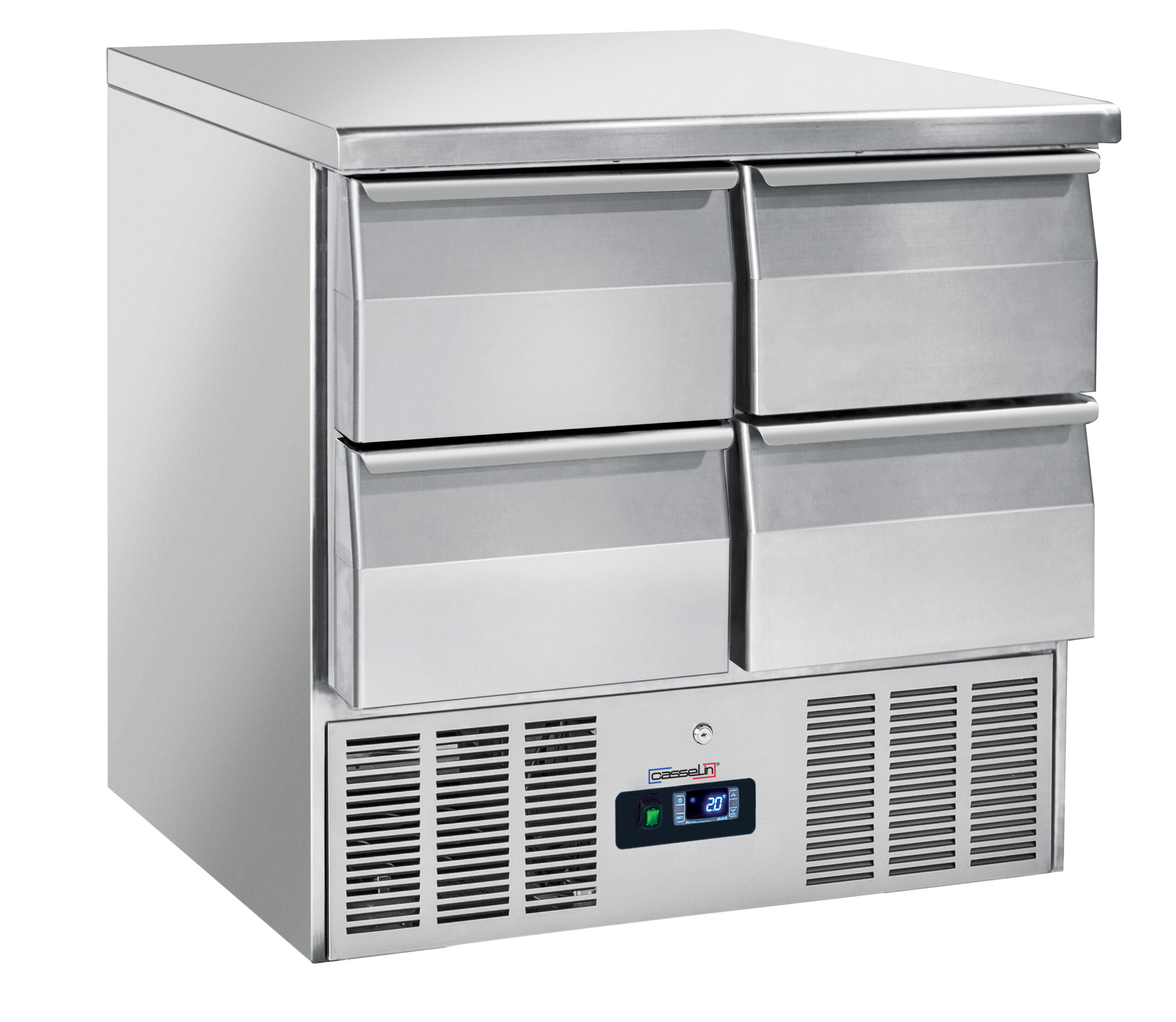 Saladete Refrigerado c/ 4 Gavetas GN 1/1 - L900xP700mm