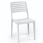 Cadeira de Exterior Polipropileno Reforçado Branco