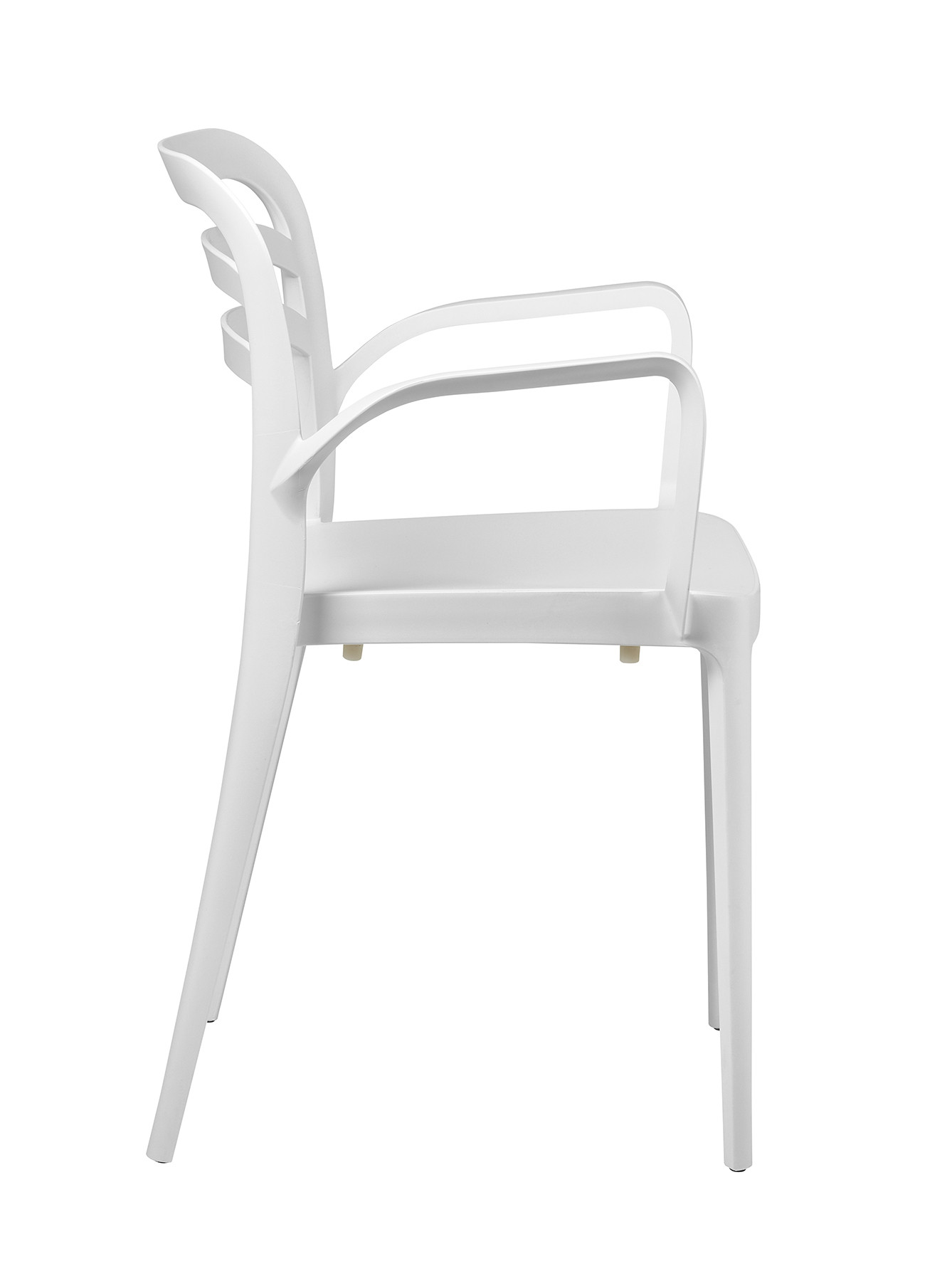 Cadeira de Exterior Polipropileno Branco Baqueria