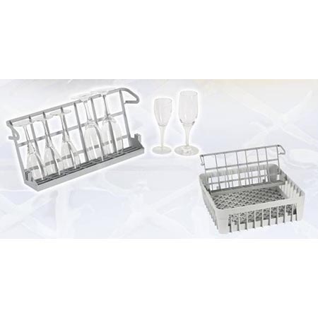 Suporte Cesto de Flutes Vidro 400x400 mm
