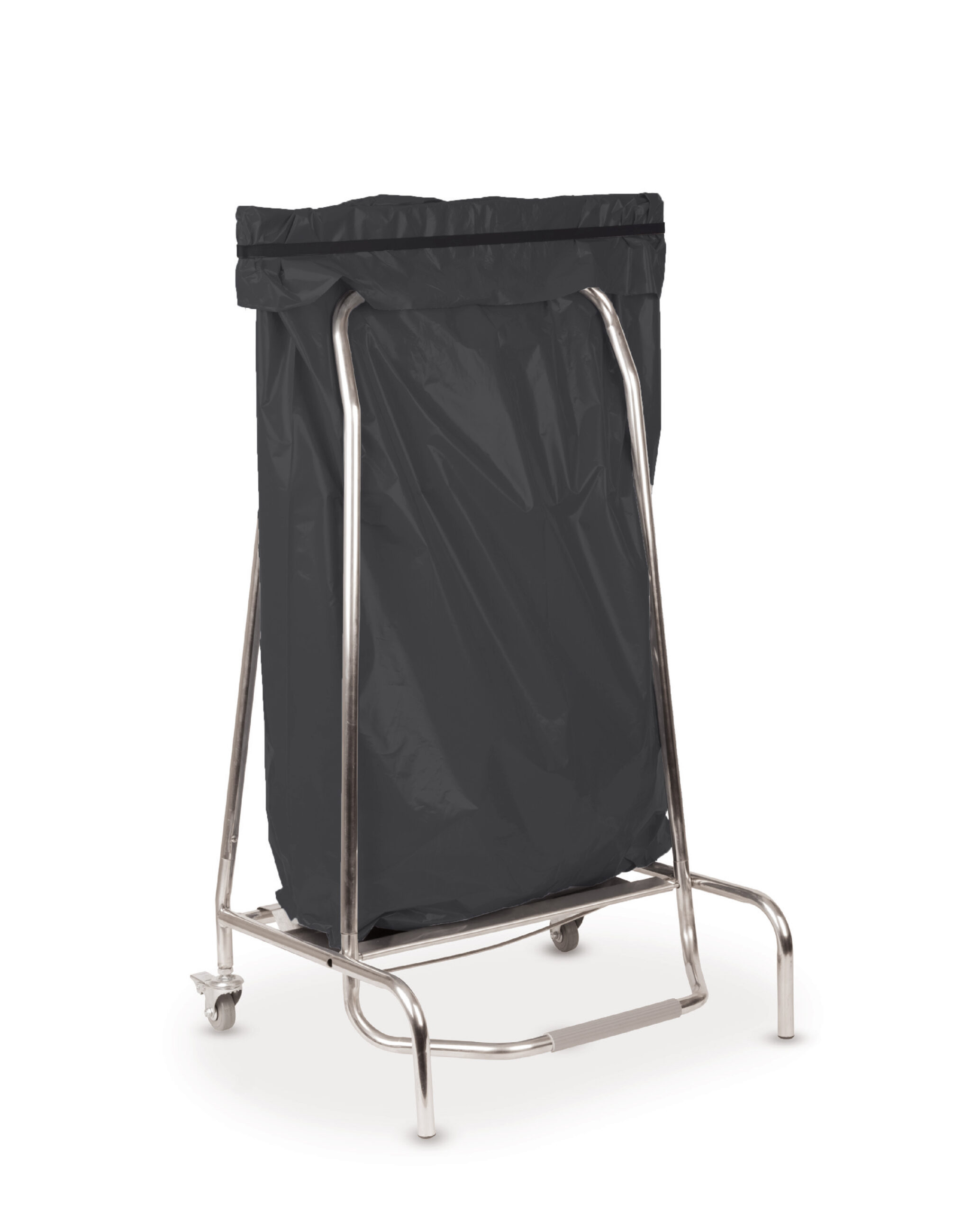 Suporte para Saco do Lixo em Aço Inoxidável 110 L