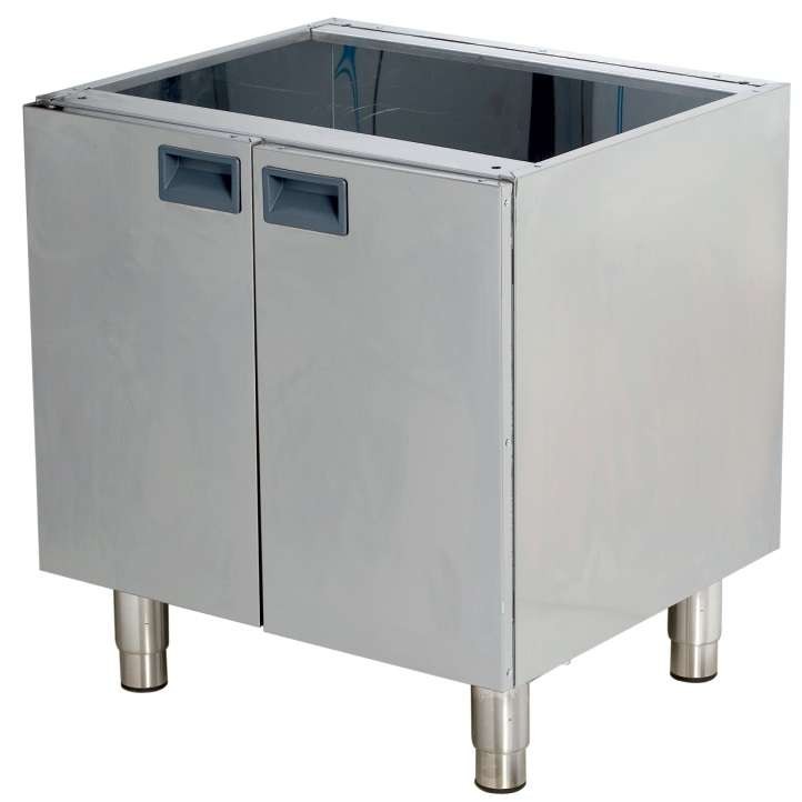 Módulo Neutro Inox com 2 Portas 600x520x660mm
