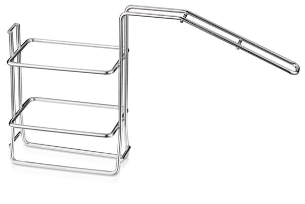 Suporte de Pacote Inox 74x287x176 mm