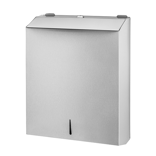 Toalheiro Mural Inox com Fechadura 600 Folhas