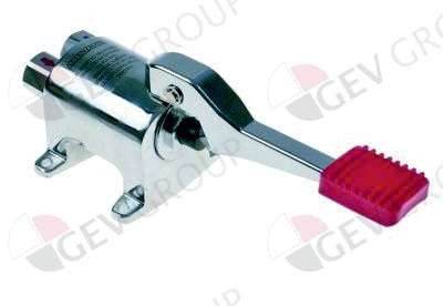 Torneira de Pedal para Água Quente Profissional