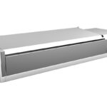 Vitrine Refrigerada Expositora 1400mm para 4x GN 1/3 + 1x GN 1/2