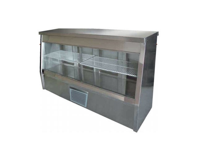 Vitrina Refrigerada em Inox 2000x600x1060mm VC-2000