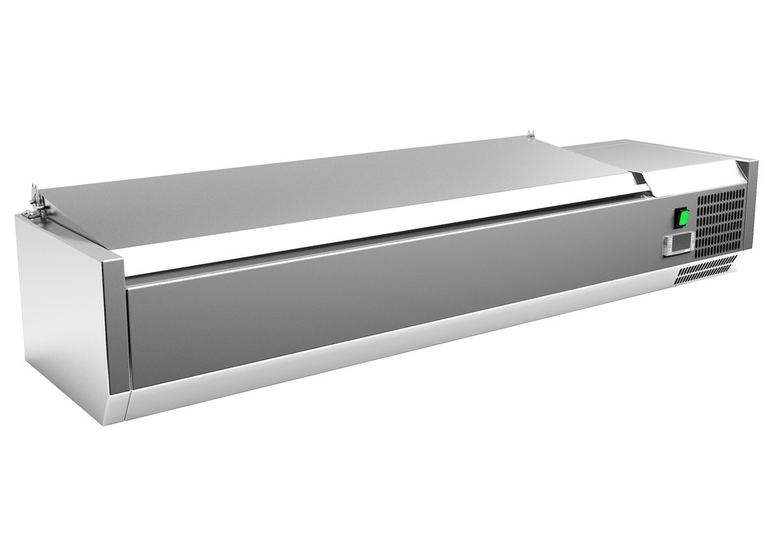 Vitrine Refrigerada Expositora de Balcão 6xGN1/4