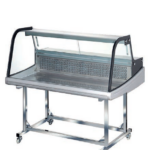 Vitrina Refrigerada Expositiva para Peixe e Carne 255L