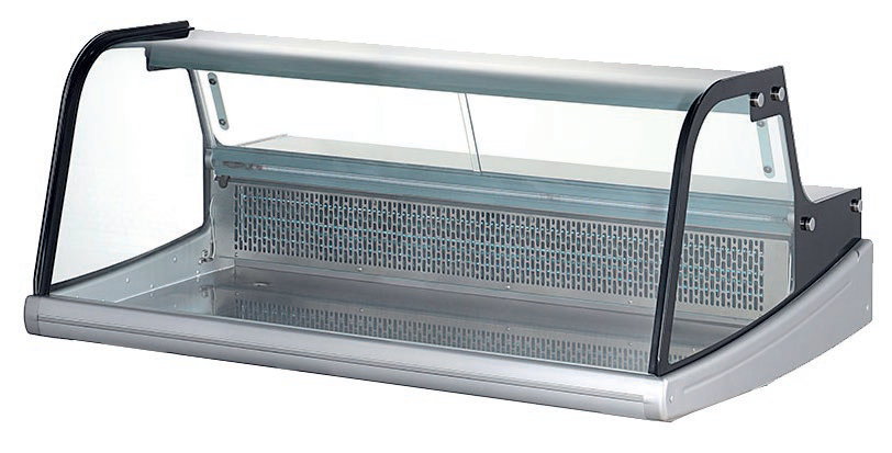 Vitrina Refrigerada Expositiva para Peixe e Carne 255L