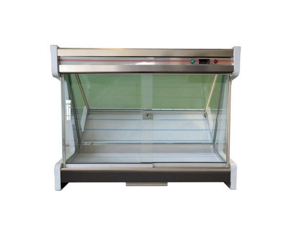 Vitrina Mural Mariscos Inox VMA-1500 Placa Fria 150cm