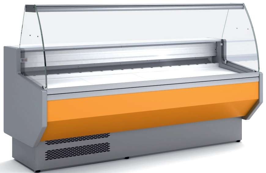 Vitrine Curva Refrigerada 2995mm