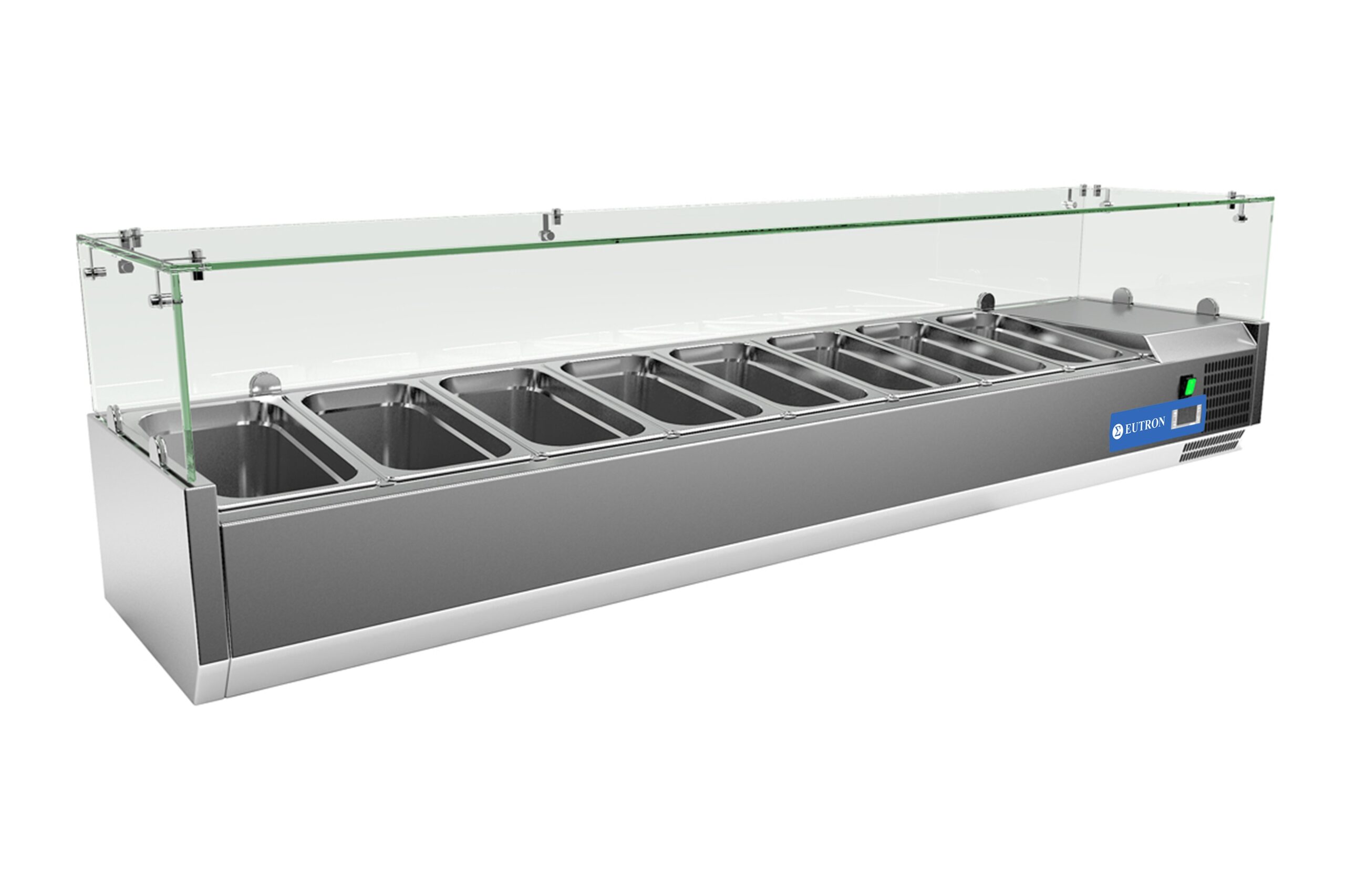 Vitrine Refrigerada Expositora de Ingredientes 1800mm