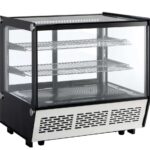 Vitrine Refrigerada Expositora de Balcão, 120L – 710x568x686 mm