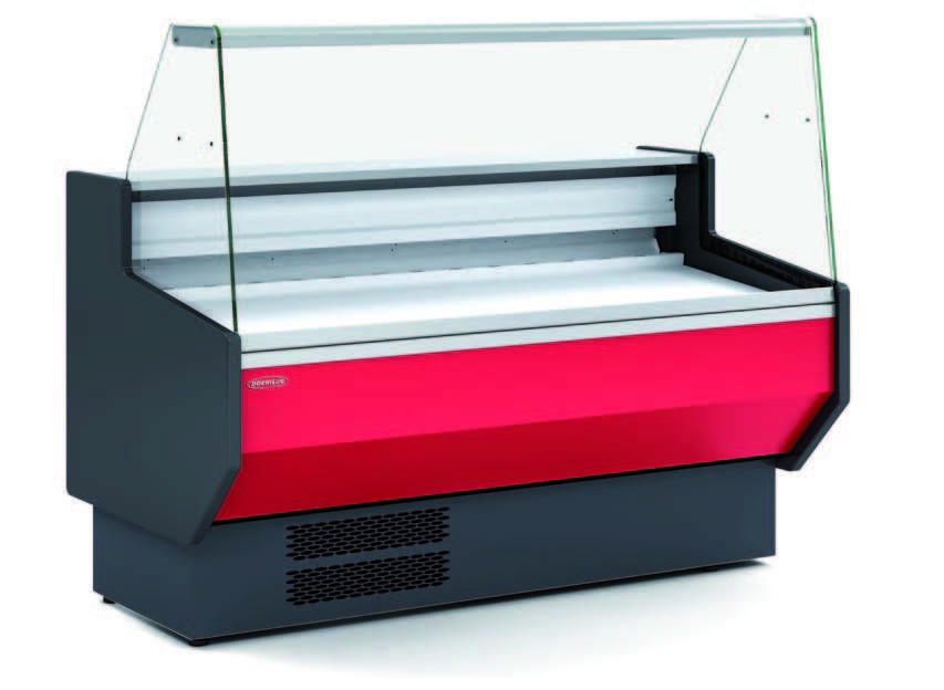 Vitrine Refrigerada Expositora de Vidro Reto 2025mm