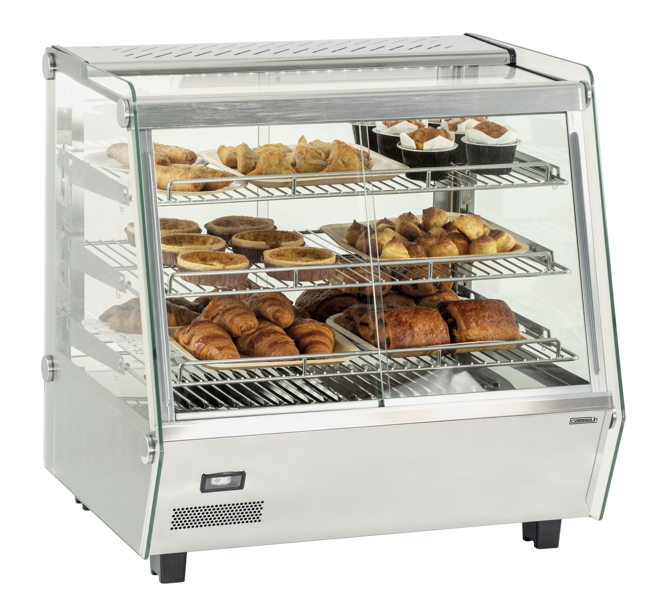 Vitrine Aquecida Profissional 125L para Exposição