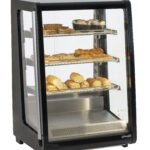 Vitrine Aquecida 178L Inox para Exposição de Produtos