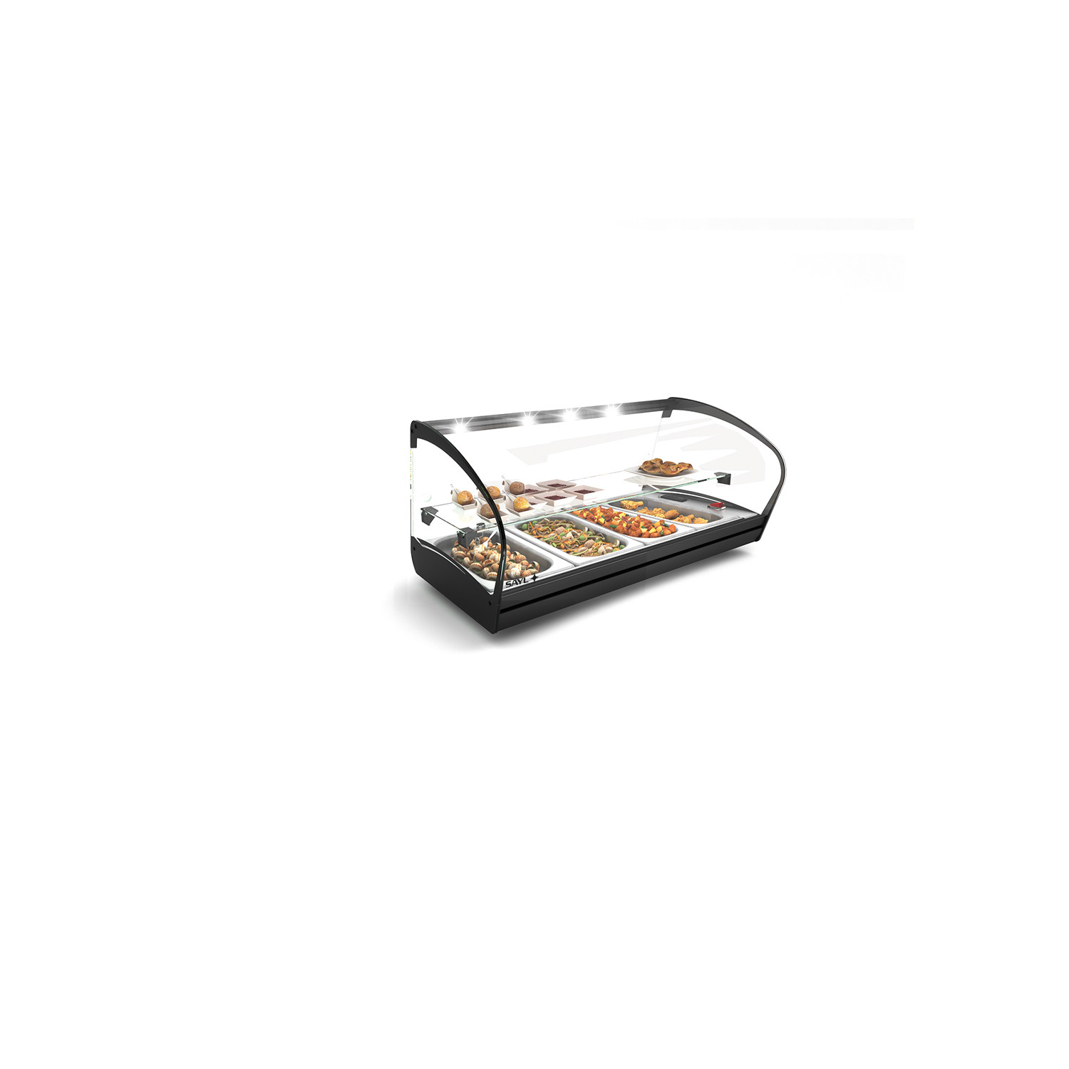 Vitrine Aquecida de Bancada 2 Pisos CK24L LED