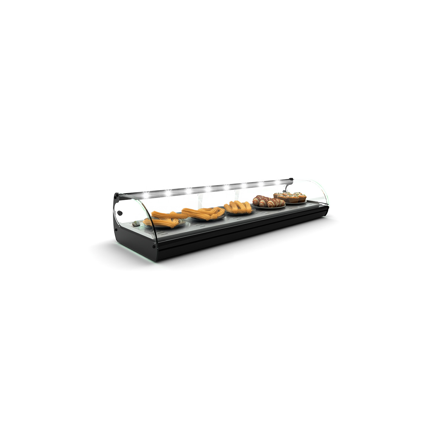 Vitrine Aquecida SH6L LED 1190mm para Pastelaria