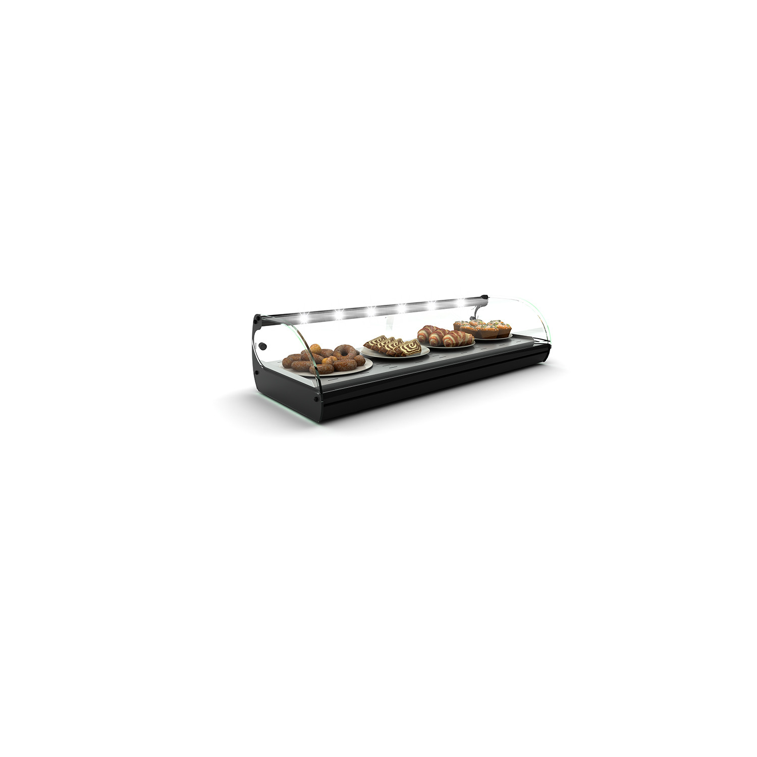 Vitrine Aquecida de Bancada 840mm – Sahara
