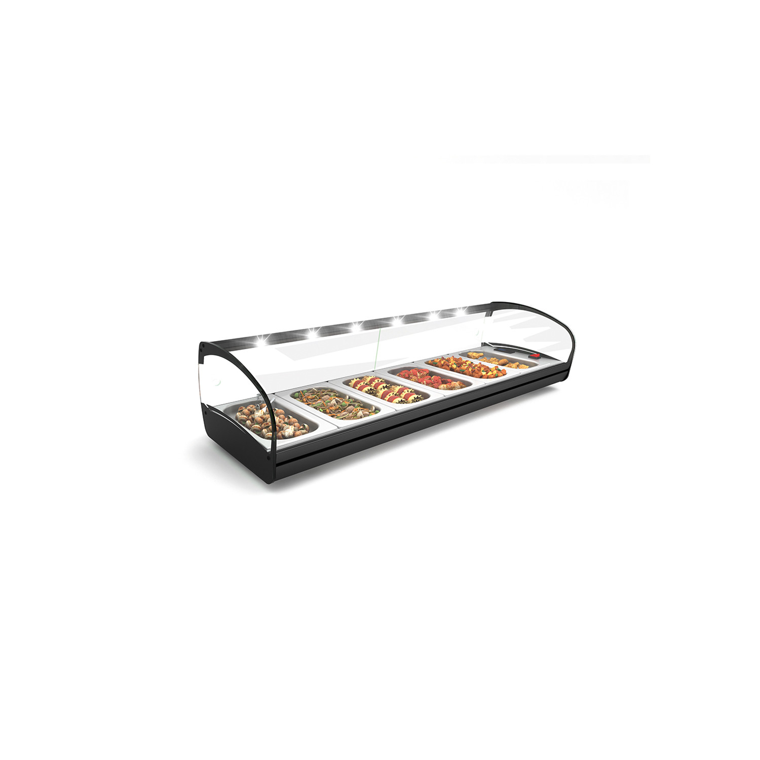 Vitrine Aquecida Banho-Maria CK6L LED GN 1/3