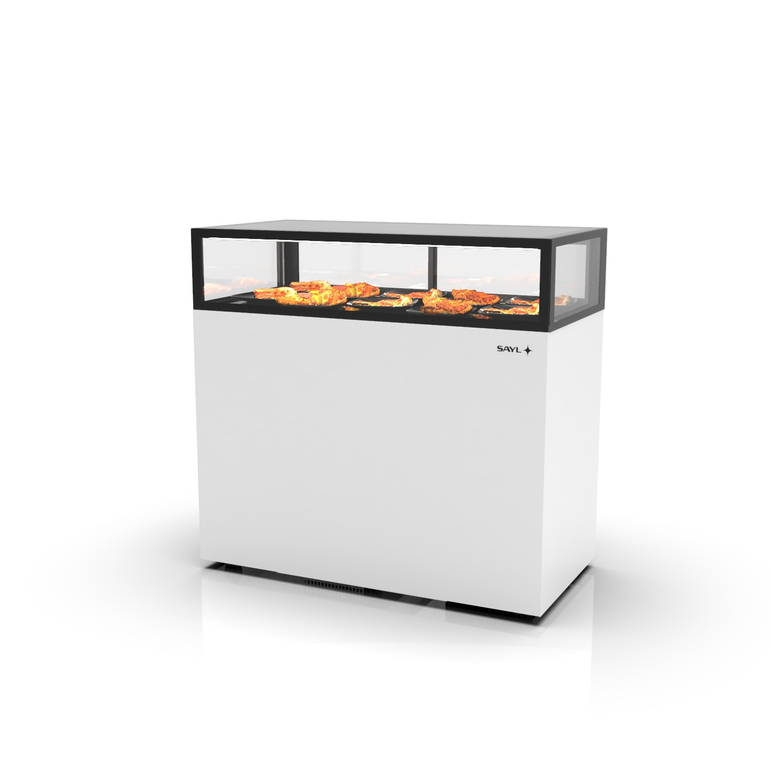 Vitrine Aquecida Integra de Base 1200x600x1150 mm
