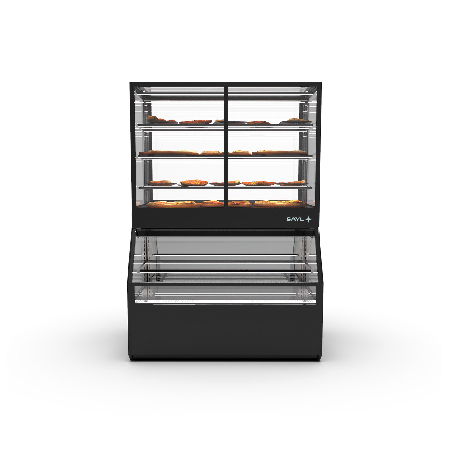 Vitrine Combinada Quente e Fria 1200x800mm