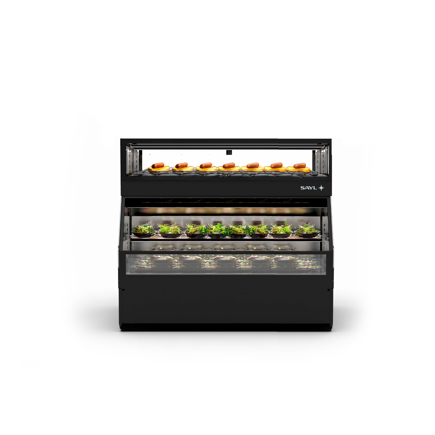 Vitrine Combinada Refrigerada e Aquecida COF2C 1200mm