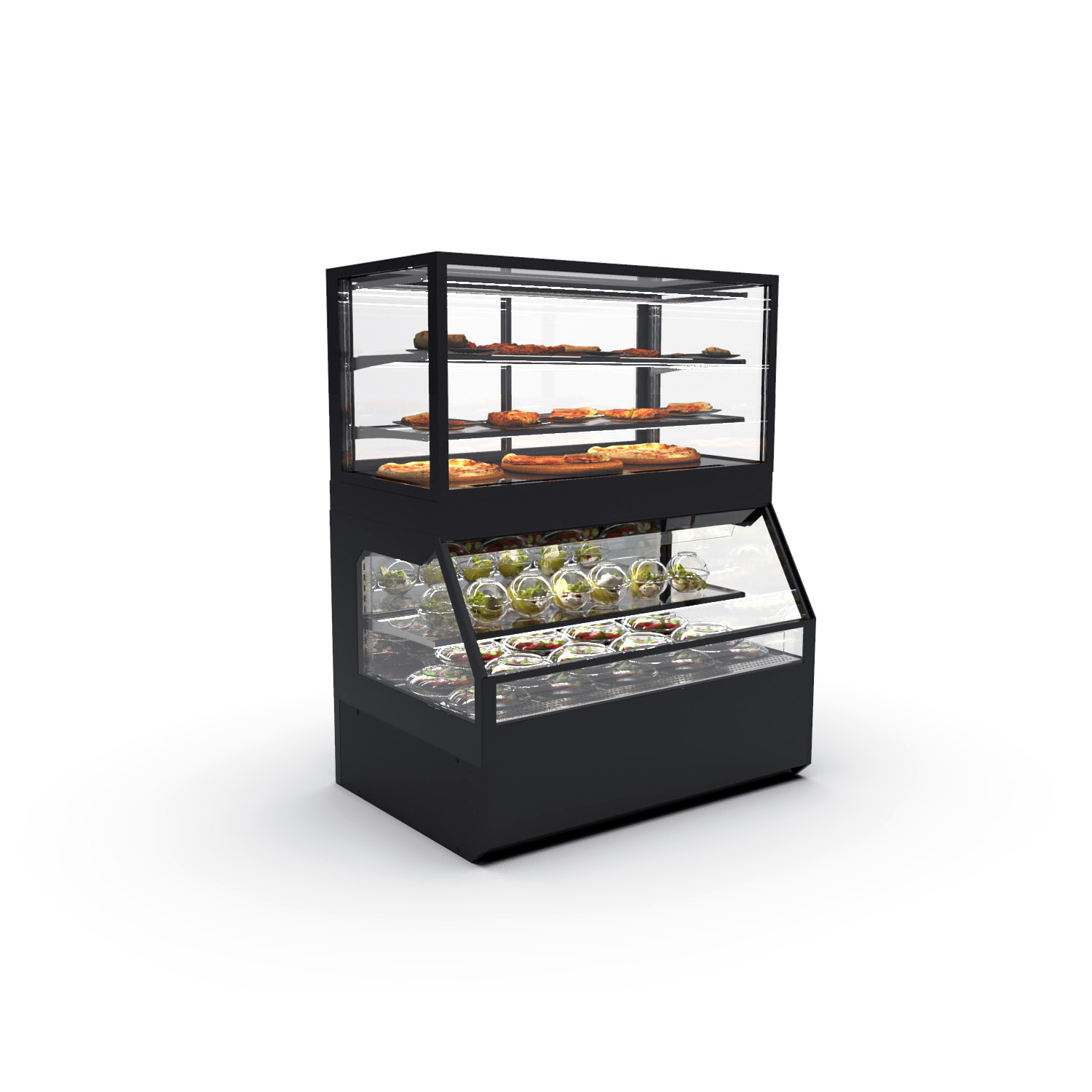 Vitrine Combinada Refrigerada e Aquecida COF5C