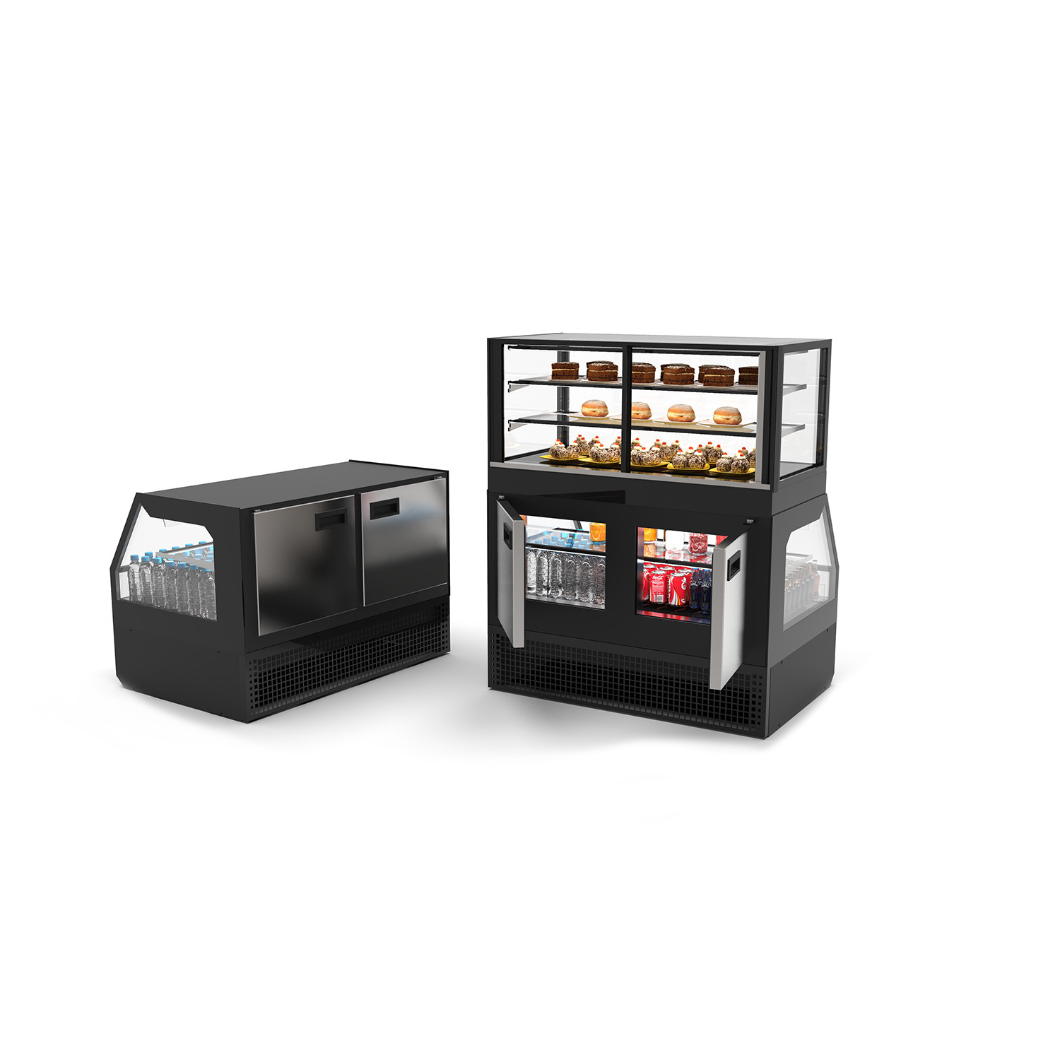 Vitrine Combinada Refrigerada e Aquecida 1200mm