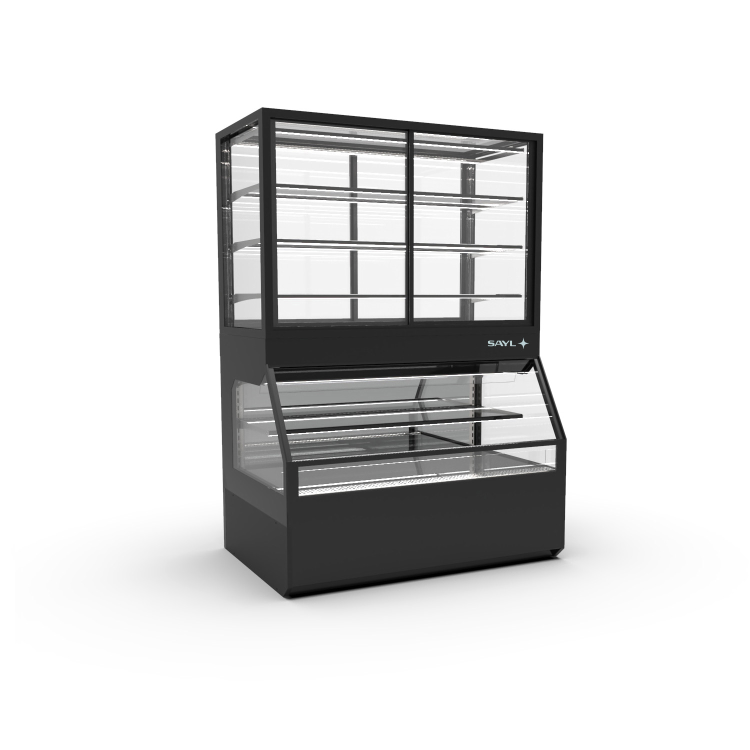 Vitrine Combinada Refrigerada e Neutra 1200mm
