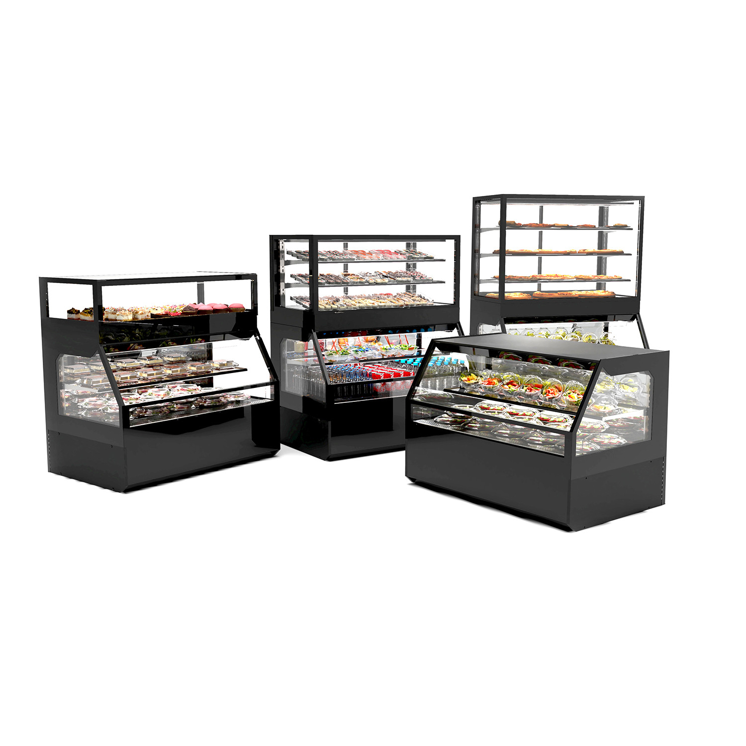 Vitrine Combinada Refrigerada e Neutra 1200mm